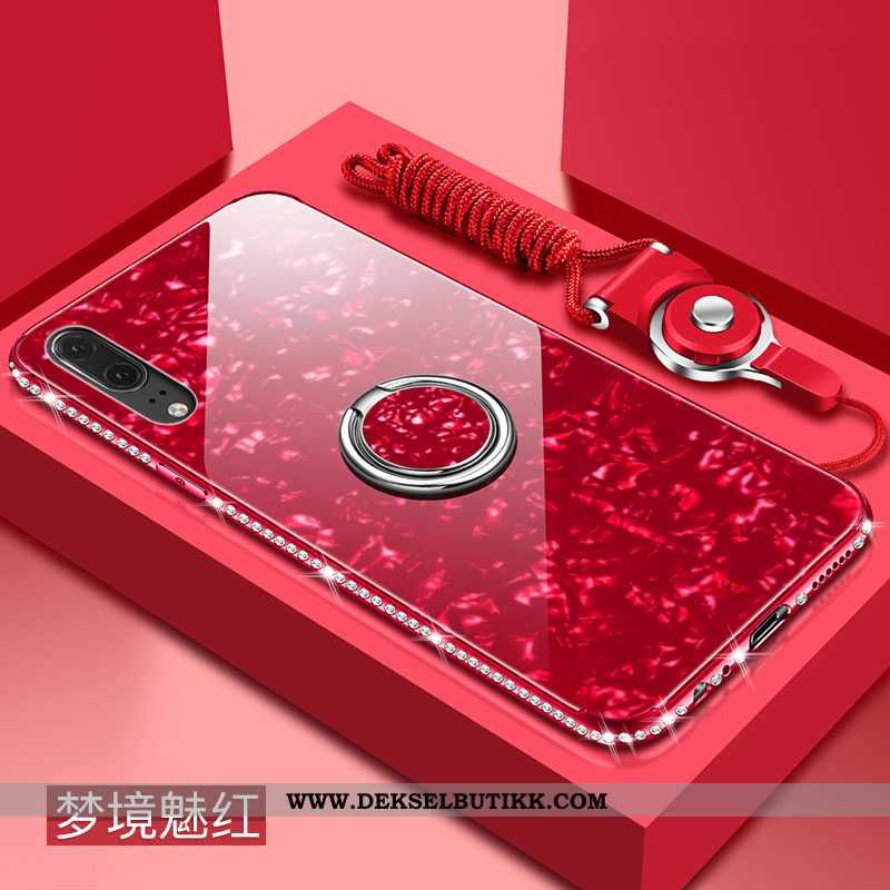 Etui Huawei P20 Myke Glass Rosa Alt Inkludert, Deksel Huawei P20 Silikon Tilbud