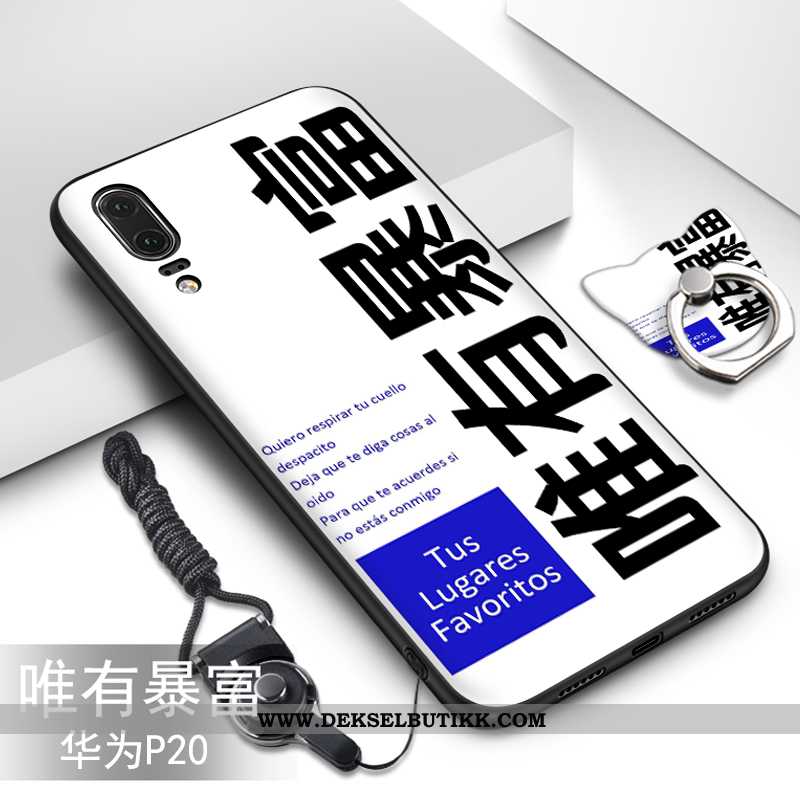 Etui Huawei P20 Myke Trend Beskyttelse Mobiltelefon Grønn, Deksel Huawei P20 Silikon Billige