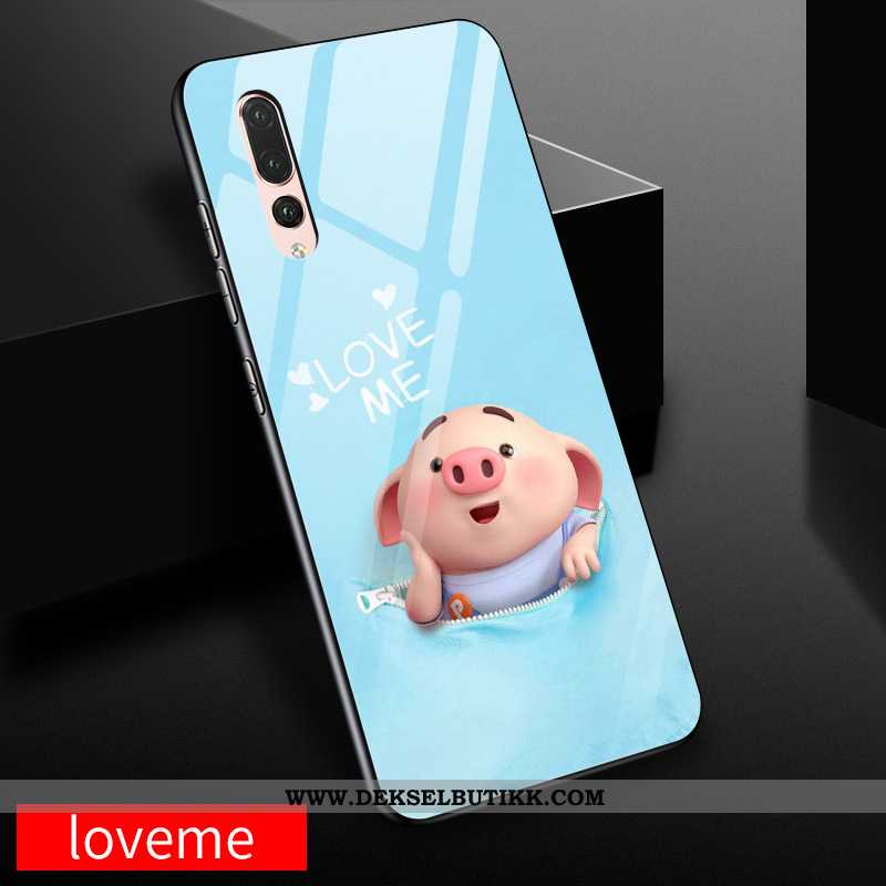 Etui Huawei P20 Pro Cartoon Alt Inkludert Anti-fall Kreativ Gul, Deksel Huawei P20 Pro Glass Billig