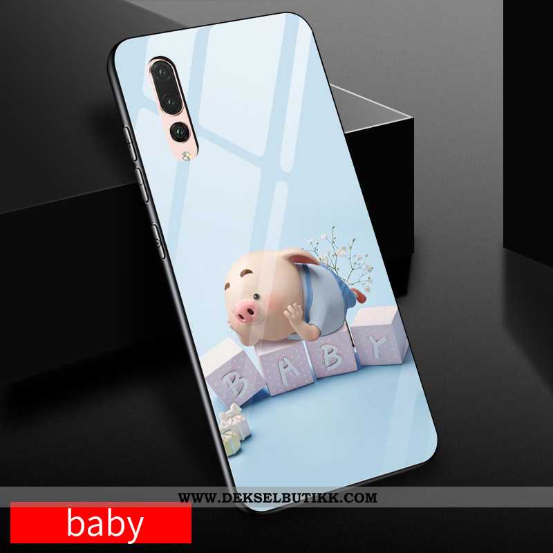 Etui Huawei P20 Pro Cartoon Alt Inkludert Anti-fall Kreativ Gul, Deksel Huawei P20 Pro Glass Billig