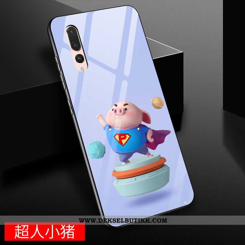 Etui Huawei P20 Pro Cartoon Alt Inkludert Anti-fall Kreativ Gul, Deksel Huawei P20 Pro Glass Billig