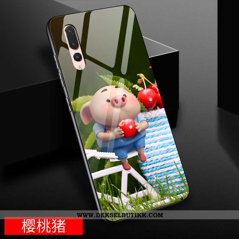 Etui Huawei P20 Pro Cartoon Alt Inkludert Anti-fall Kreativ Gul, Deksel Huawei P20 Pro Glass Billig