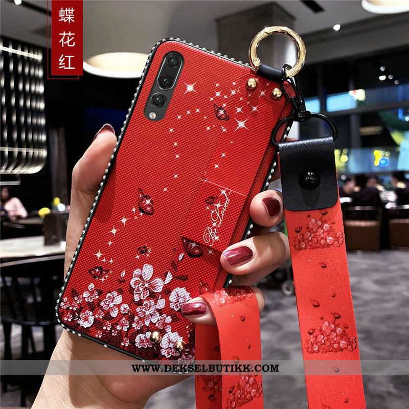 Etui Huawei P20 Pro Myke Anti-fall Beskyttelse Av Personlighet Rosa, Deksel Huawei P20 Pro Silikon T