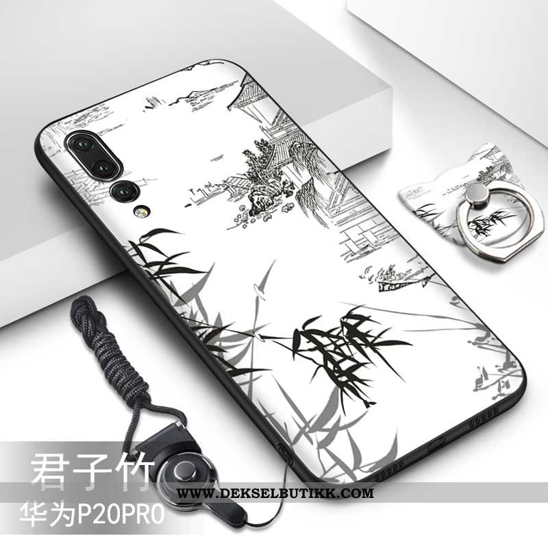 Etui Huawei P20 Pro Myke Cartoon Deksel Svart, Huawei P20 Pro Beskyttelse Butikk