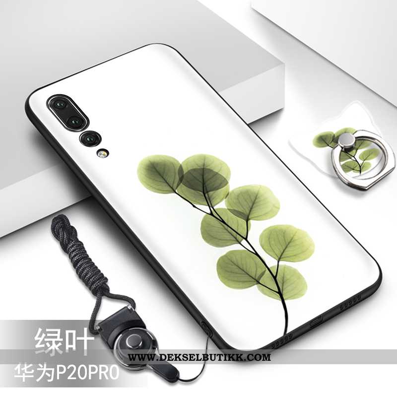 Etui Huawei P20 Pro Myke Cartoon Deksel Svart, Huawei P20 Pro Beskyttelse Butikk