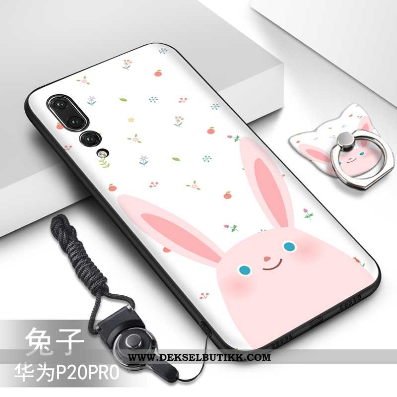 Etui Huawei P20 Pro Myke Cartoon Deksel Svart, Huawei P20 Pro Beskyttelse Butikk