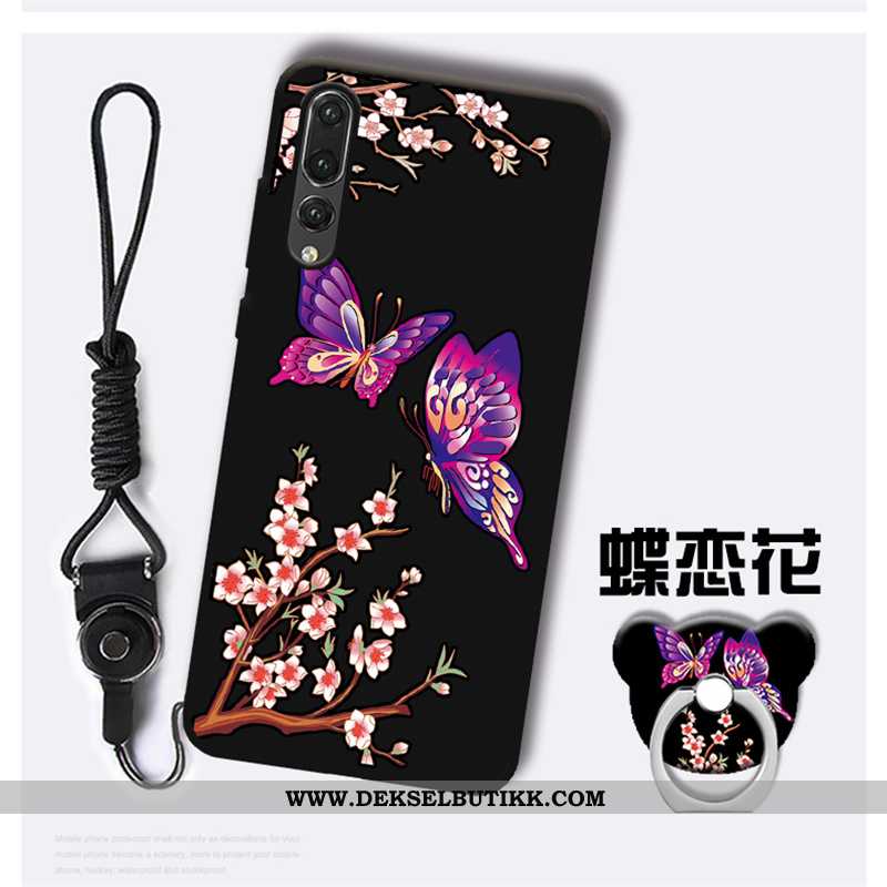 Etui Huawei P20 Pro Myke Trend Anti-fall Lilla, Deksel Huawei P20 Pro Hengende Ornamenter Billig