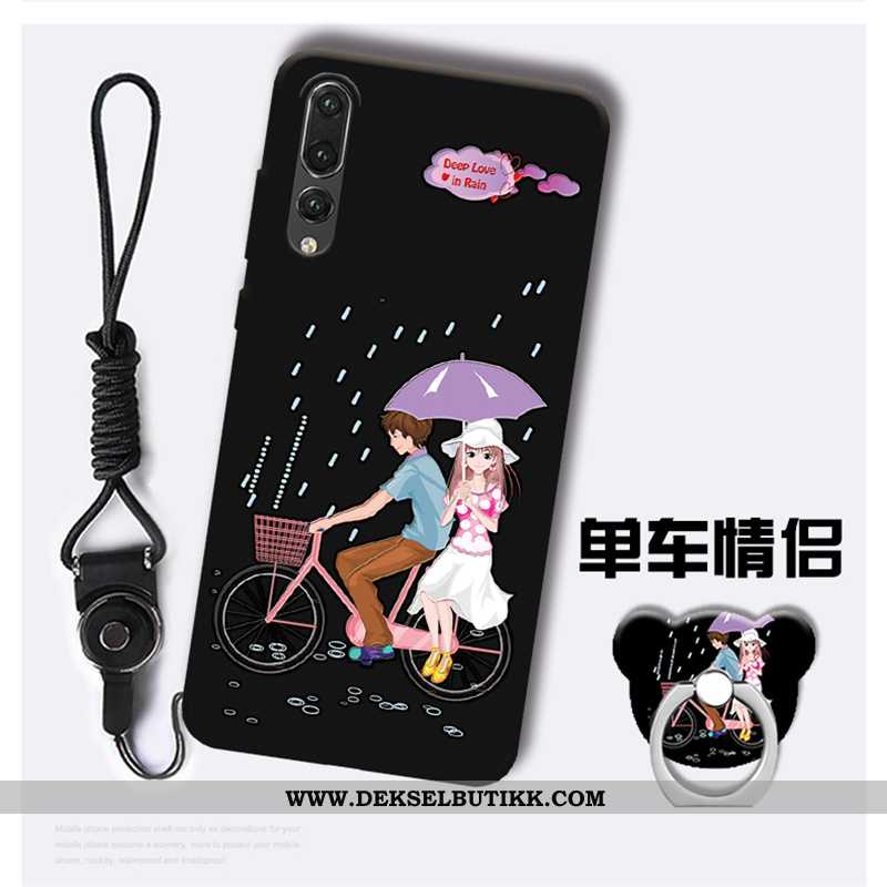 Etui Huawei P20 Pro Myke Trend Anti-fall Lilla, Deksel Huawei P20 Pro Hengende Ornamenter Billig