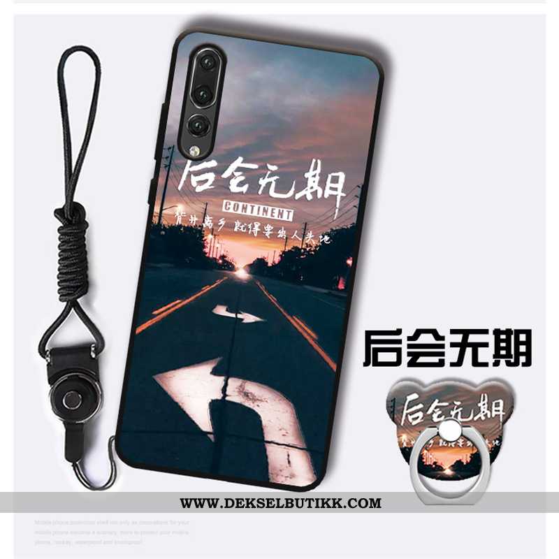 Etui Huawei P20 Pro Myke Trend Anti-fall Lilla, Deksel Huawei P20 Pro Hengende Ornamenter Billig