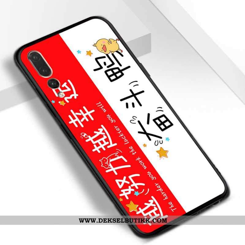 Etui Huawei P20 Pro Nubuck Lilla Net Red Anti-fall, Deksel Huawei P20 Pro Av Personlighet Tilbud