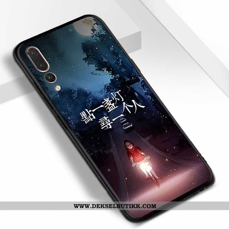 Etui Huawei P20 Pro Nubuck Lilla Net Red Anti-fall, Deksel Huawei P20 Pro Av Personlighet Tilbud