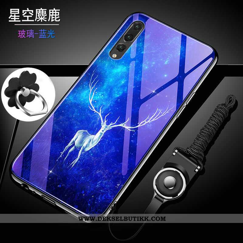 Etui Huawei P20 Pro Silikon Anti-fall Trend Lilla, Deksel Huawei P20 Pro Beskyttelse Tilbud