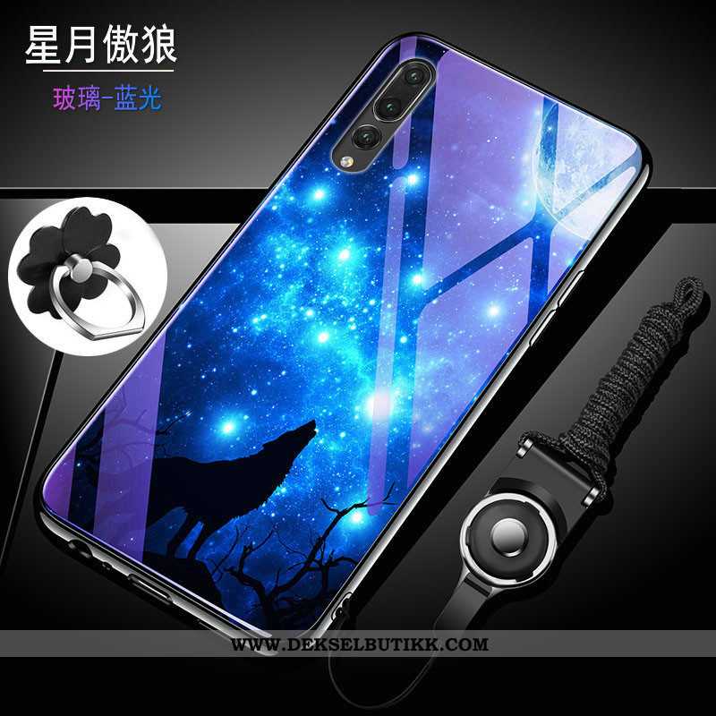 Etui Huawei P20 Pro Silikon Anti-fall Trend Lilla, Deksel Huawei P20 Pro Beskyttelse Tilbud