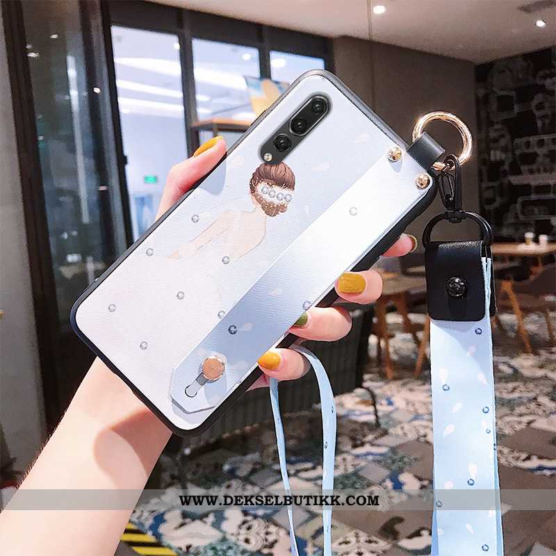 Etui Huawei P20 Pro Silikon Rosa Mobiltelefon Anti-fall, Deksel Huawei P20 Pro Beskyttelse Tilbud