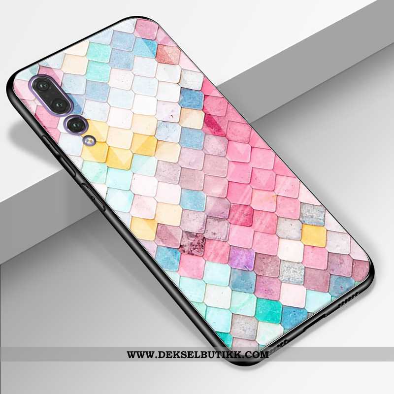 Etui Huawei P20 Pro Skinn Alt Inkludert Mote Anti-fall Svart, Deksel Huawei P20 Pro Silikon Billige