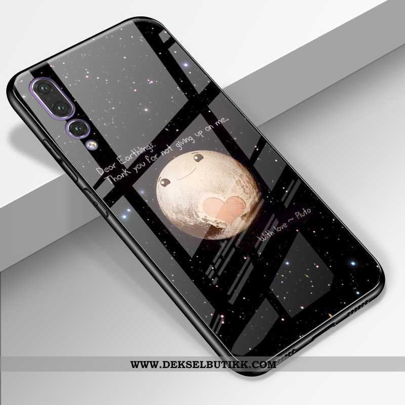 Etui Huawei P20 Pro Skinn Alt Inkludert Mote Anti-fall Svart, Deksel Huawei P20 Pro Silikon Billige