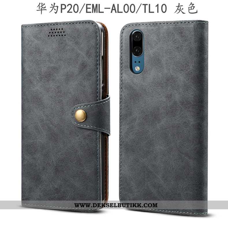 Etui Huawei P20 Skinndeksel Deksel Anti-fall Alt Inkludert Army Grønne, Huawei P20 Beskyttelse Billi