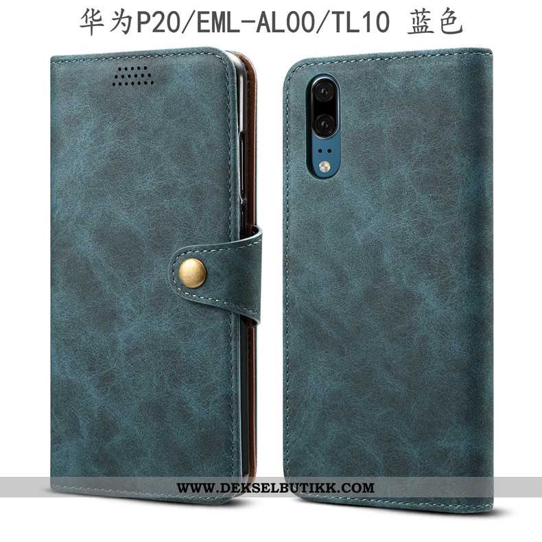 Etui Huawei P20 Skinndeksel Deksel Anti-fall Alt Inkludert Army Grønne, Huawei P20 Beskyttelse Billi