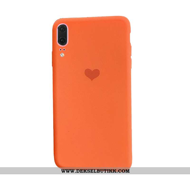 Etui Huawei P20 Trend Mobiltelefon Lette Net Red Grønn, Deksel Huawei P20 Tynne Billige