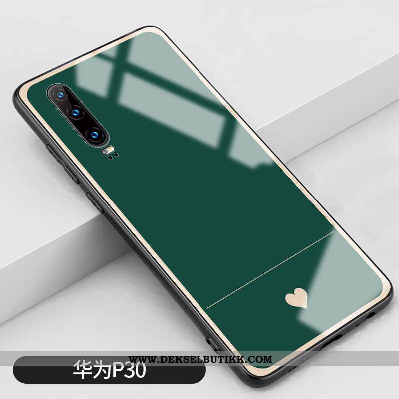 Etui Huawei P30 Beskyttelse Silikon Alt Inkludert Lovers Blå, Deksel Huawei P30 Glass Kjøpe