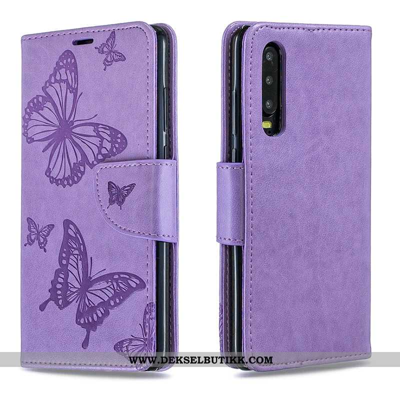 Etui Huawei P30 Hengende Ornamenter Monokrom Ungdom Mobiltelefon Rosa, Deksel Huawei P30 Relieff Sal