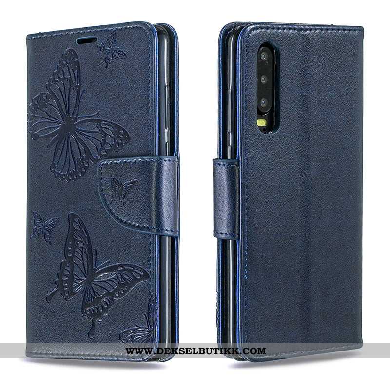 Etui Huawei P30 Hengende Ornamenter Monokrom Ungdom Mobiltelefon Rosa, Deksel Huawei P30 Relieff Sal