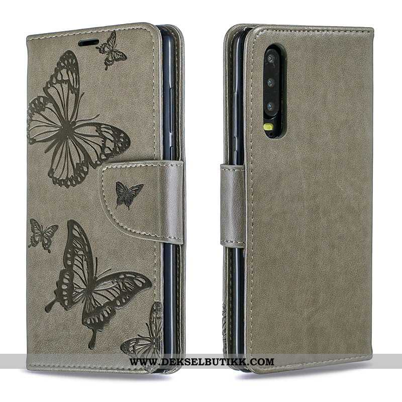 Etui Huawei P30 Hengende Ornamenter Monokrom Ungdom Mobiltelefon Rosa, Deksel Huawei P30 Relieff Sal