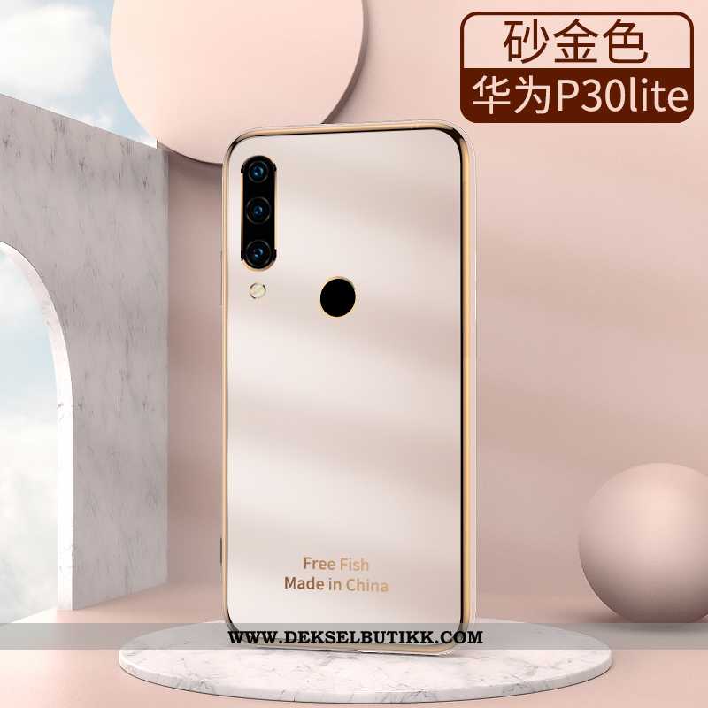 Etui Huawei P30 Lite Av Personlighet Grå Plating, Deksel Huawei P30 Lite Kreativ Kjøpe