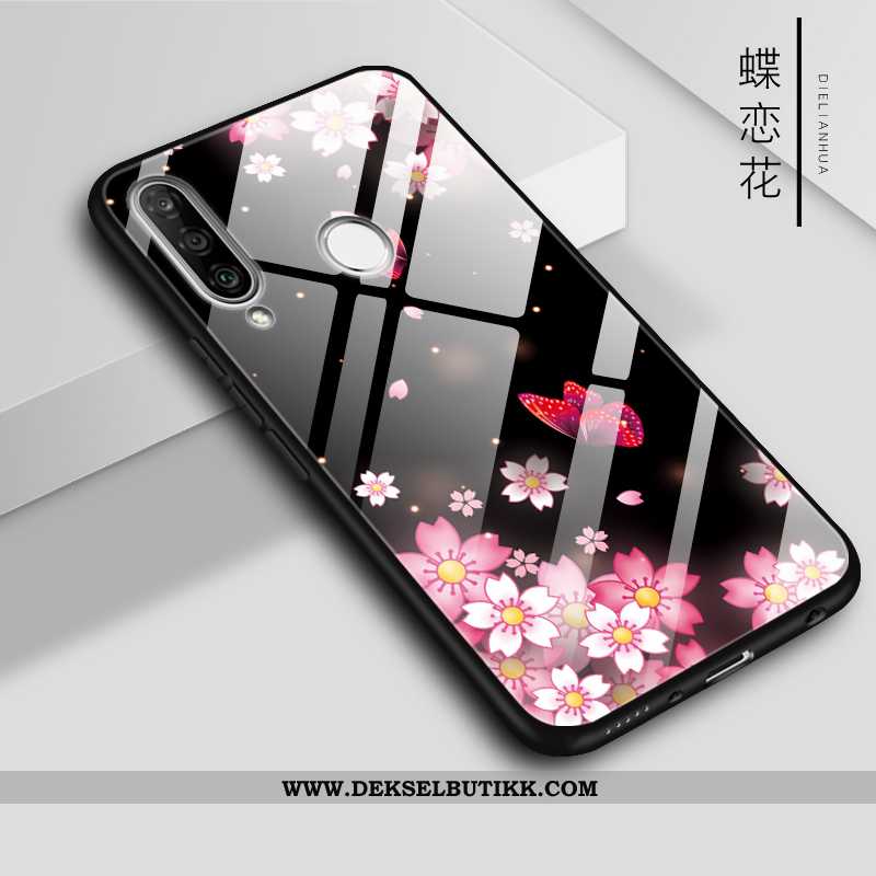 Etui Huawei P30 Lite Glass Hvit Farge Hvitt, Deksel Huawei P30 Lite Vakker Butikk