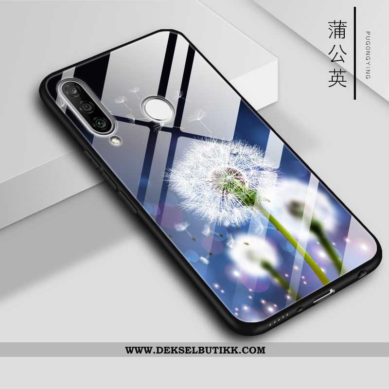 Etui Huawei P30 Lite Glass Hvit Farge Hvitt, Deksel Huawei P30 Lite Vakker Butikk