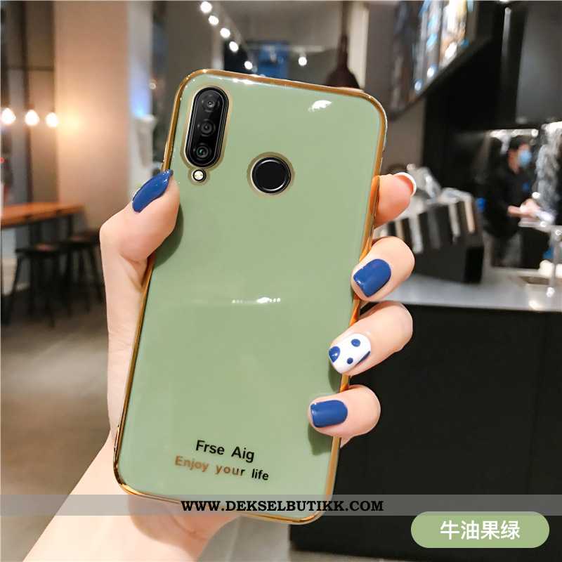 Etui Huawei P30 Lite Myke Beskyttelse Plating Rosa, Deksel Huawei P30 Lite Silikon Kjøpe