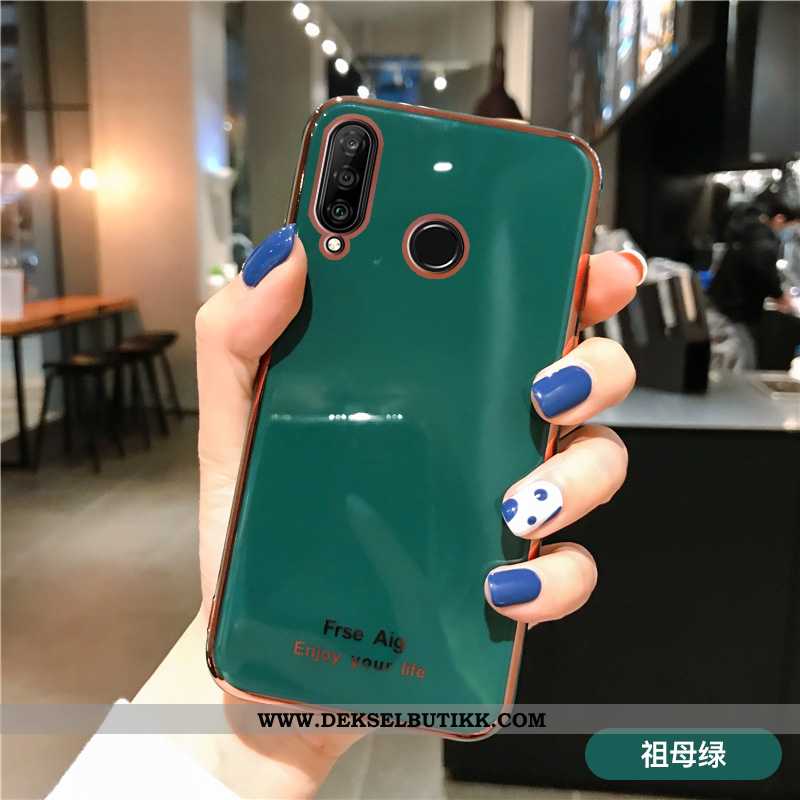 Etui Huawei P30 Lite Myke Beskyttelse Plating Rosa, Deksel Huawei P30 Lite Silikon Kjøpe