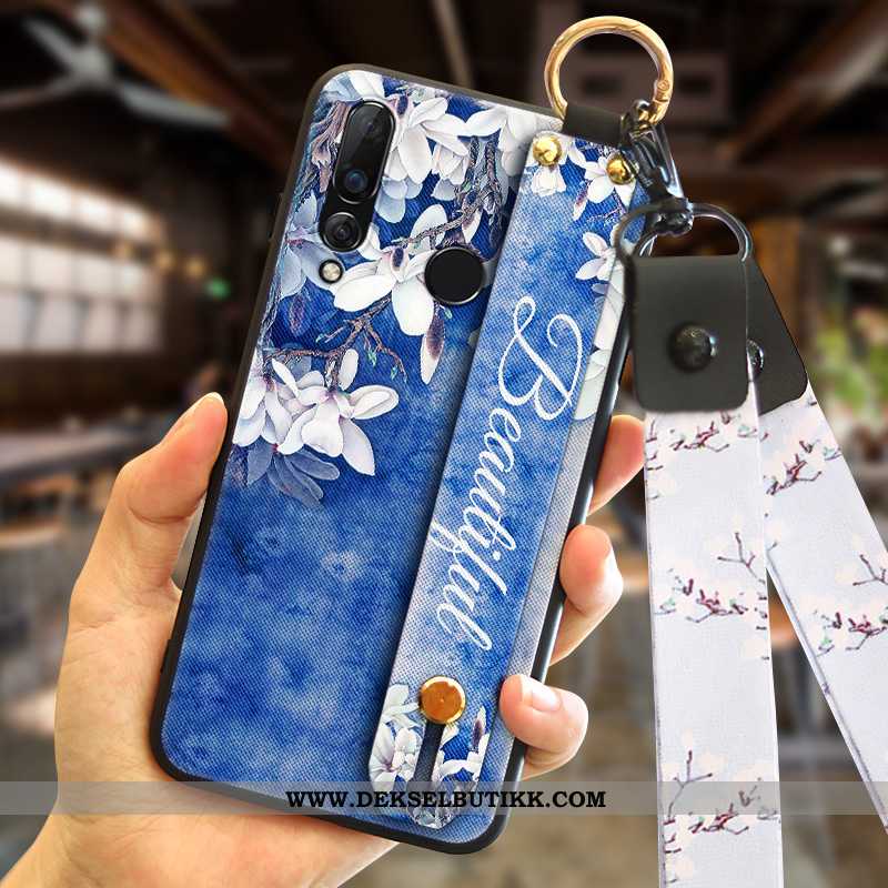 Etui Huawei P30 Lite Myke Hengende Ornamenter Trend Grønn, Deksel Huawei P30 Lite Silikon Rabatt