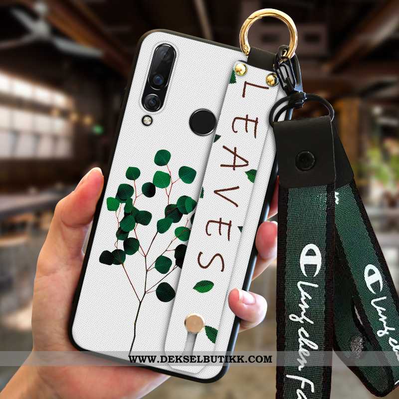 Etui Huawei P30 Lite Myke Hengende Ornamenter Trend Grønn, Deksel Huawei P30 Lite Silikon Rabatt