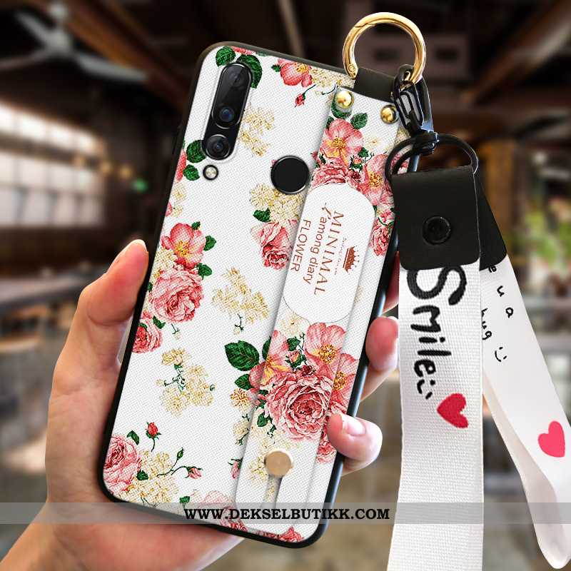 Etui Huawei P30 Lite Myke Hengende Ornamenter Trend Grønn, Deksel Huawei P30 Lite Silikon Rabatt