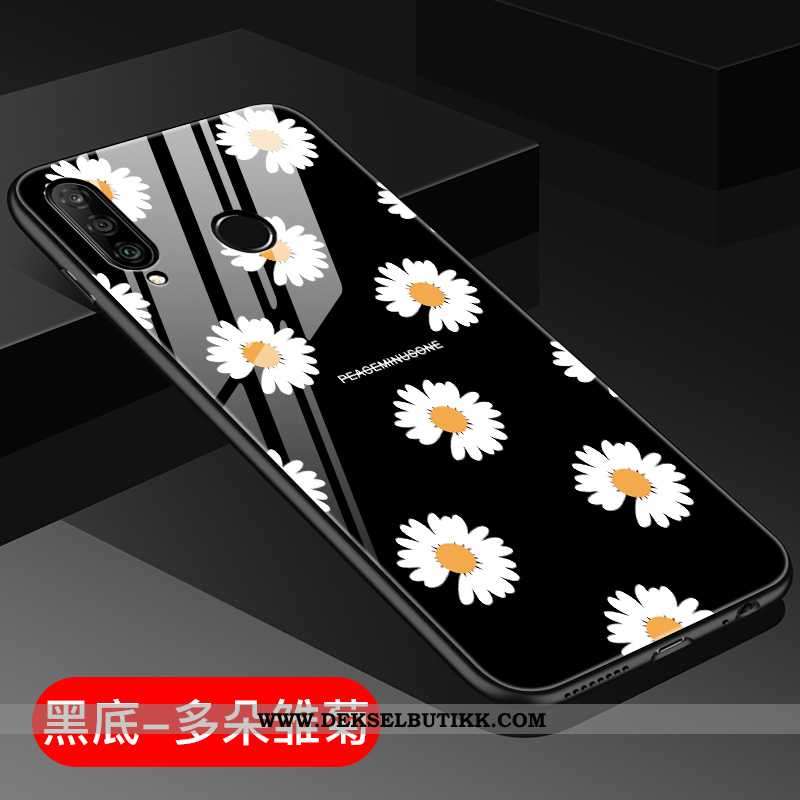 Etui Huawei P30 Lite Trend Anti-fall Kreativ Lyse Lilla, Deksel Huawei P30 Lite Silikon Butikk