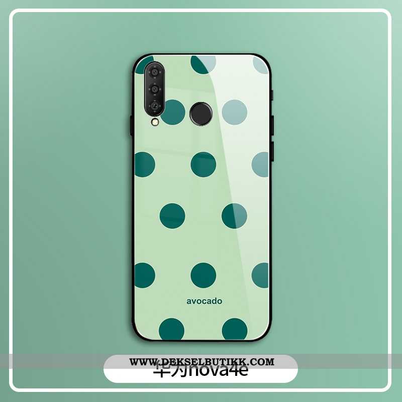 Etui Huawei P30 Lite Xl Silikon Deksel Lyse Anti-fall Grønn, Huawei P30 Lite Xl Beskyttelse Tilbud