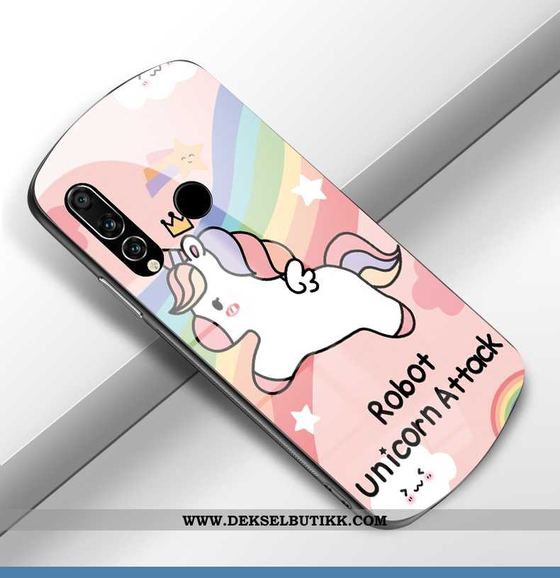 Etui Huawei P30 Lite Xl Silikon Runde Alt Inkludert Lovers Rosa, Deksel Huawei P30 Lite Xl Beskyttel