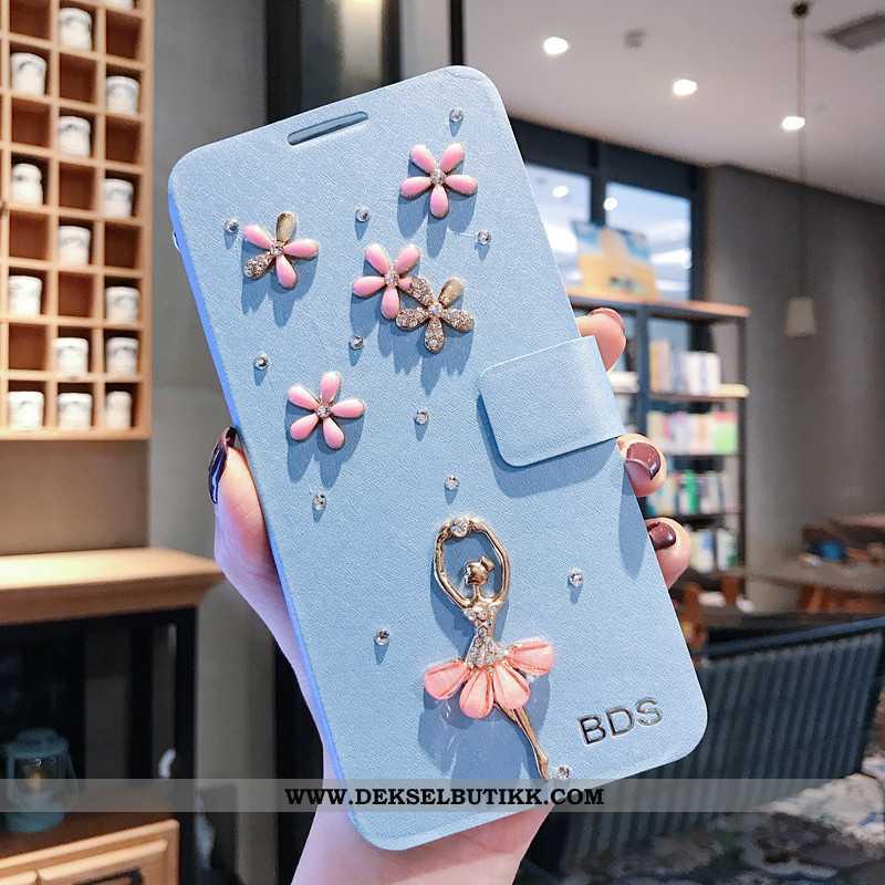 Etui Huawei P30 Lite Xl Skinndeksel Clamshell Nye Anti-fall Rosa, Deksel Huawei P30 Lite Xl Hengende