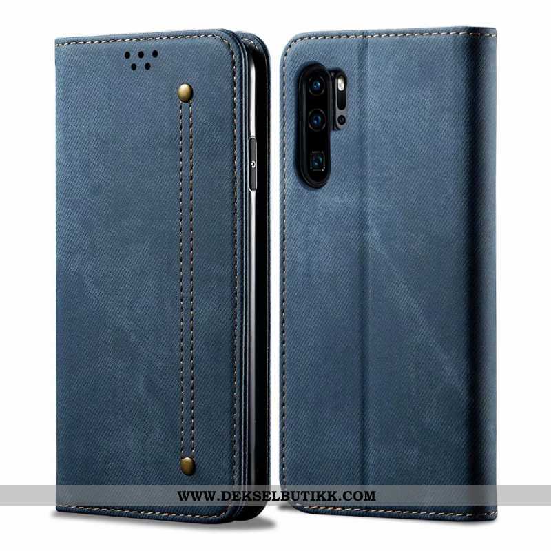 Etui Huawei P30 Pro Beskyttelse Business Brun Anti-fall, Deksel Huawei P30 Pro Skinndeksel Salg