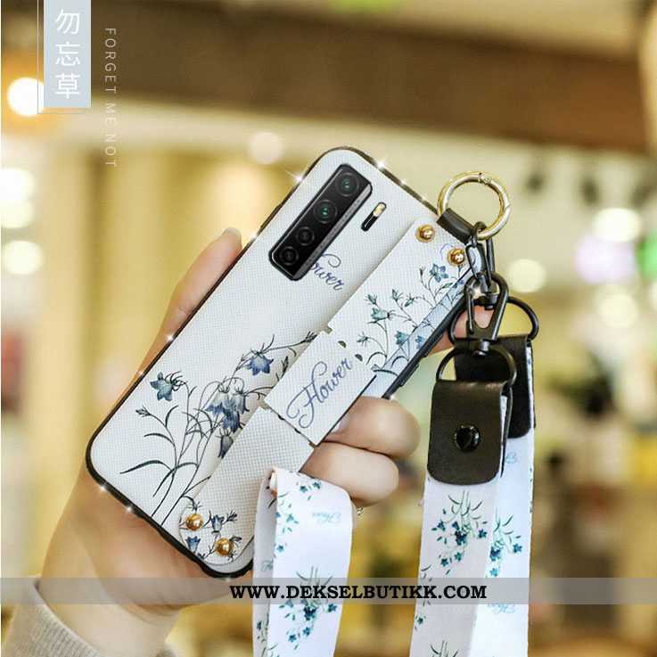 Etui Huawei P40 Lite 5g Beskyttelse Med Strass Hengende Ornamenter Deksel Rosa, Huawei P40 Lite 5g S