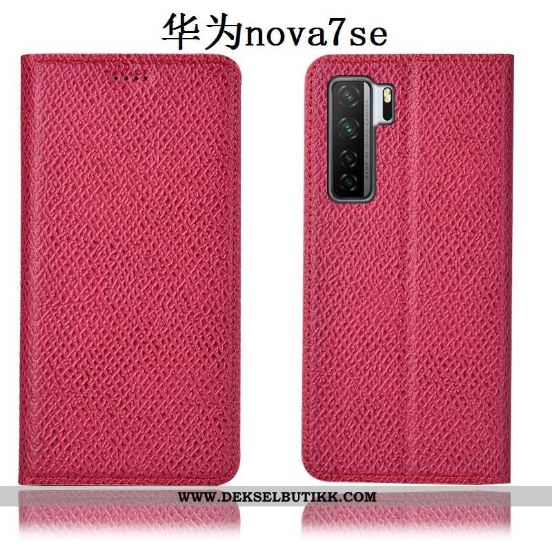 Etui Huawei P40 Lite 5g Beskyttelse Mesh Rød, Deksel Huawei P40 Lite 5g Skinndeksel Tilbud