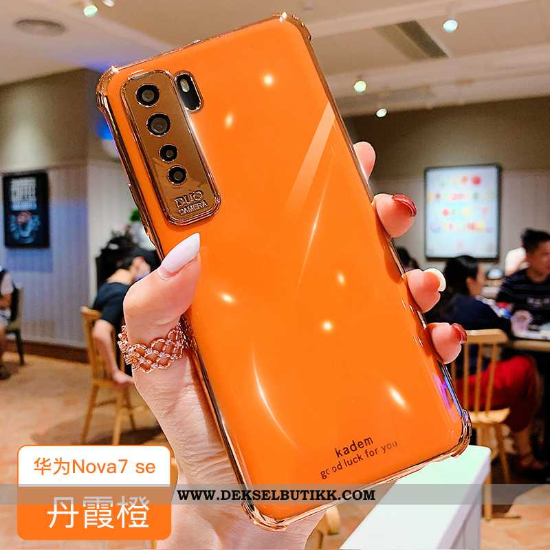 Etui Huawei P40 Lite 5g Kreativ Anti-fall Grønn Silikon, Deksel Huawei P40 Lite 5g Trend Billige