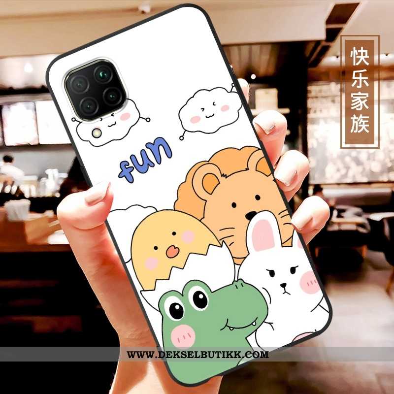 Etui Huawei P40 Lite Av Personlighet Anti-fall Mobiltelefon Hvitt, Deksel Huawei P40 Lite Cartoon Sa