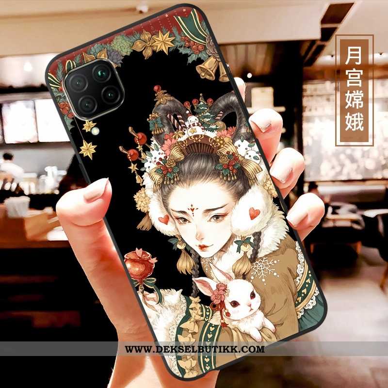 Etui Huawei P40 Lite Av Personlighet Anti-fall Mobiltelefon Hvitt, Deksel Huawei P40 Lite Cartoon Sa