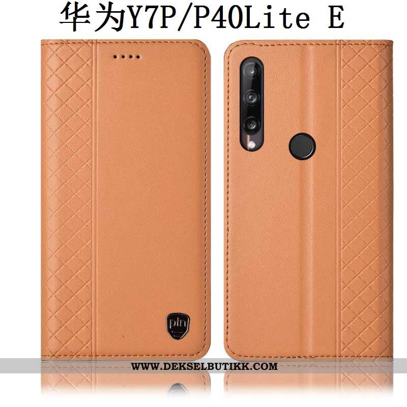 Etui Huawei P40 Lite E Beskyttelse Anti-fall Grid Deksel Gul, Huawei P40 Lite E Skinndeksel Billige