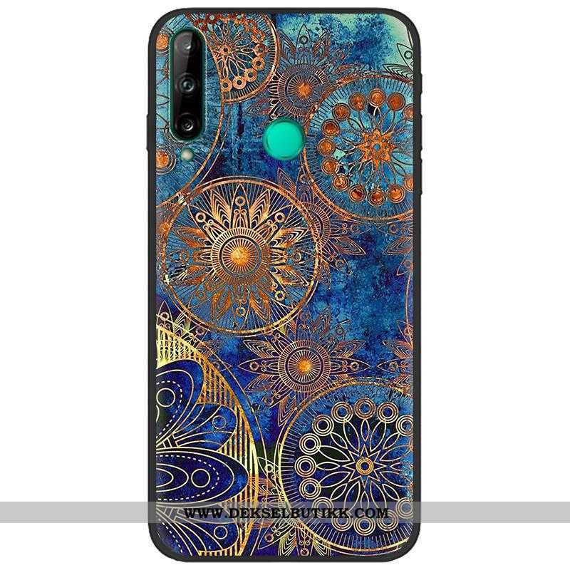 Etui Huawei P40 Lite E Cartoon Nubuck Deksel Kreativ Hvitt, Huawei P40 Lite E Myke Billige