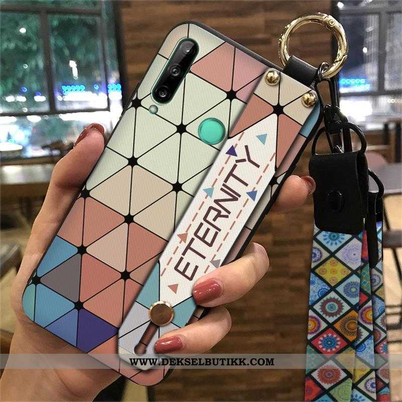 Etui Huawei P40 Lite E Vintage Deksel Myke Kinesisk Stil Gul, Huawei P40 Lite E Trend Til Salgs