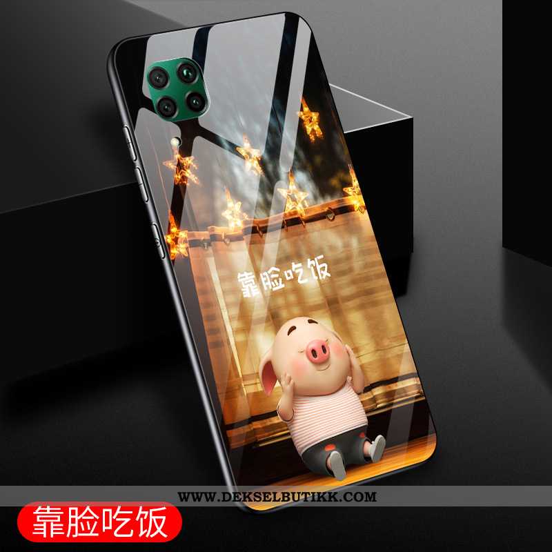 Etui Huawei P40 Lite Kreativ Mobiltelefon Lovers Lilla, Deksel Huawei P40 Lite Beskyttelse Tilbud