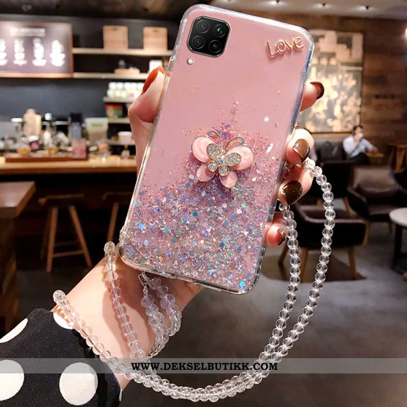 Etui Huawei P40 Lite Skjermbeskytter Tempe~~pos Deksel Rosa, Huawei P40 Lite Krystall Tilbud